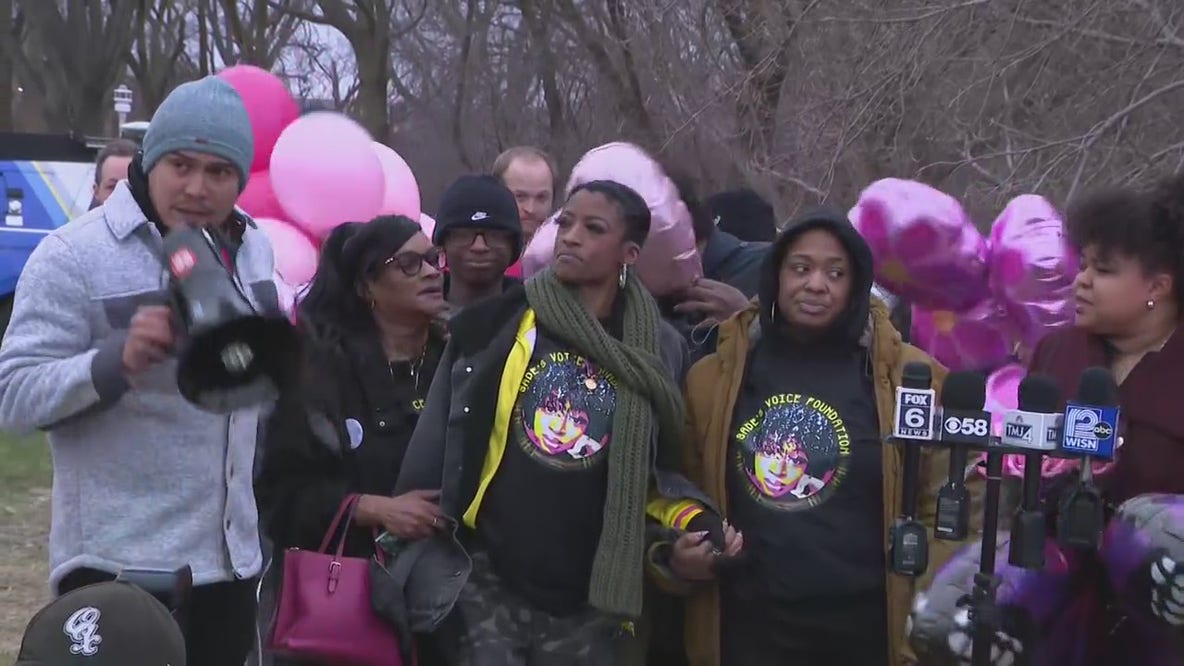 Sade Robinson balloon release